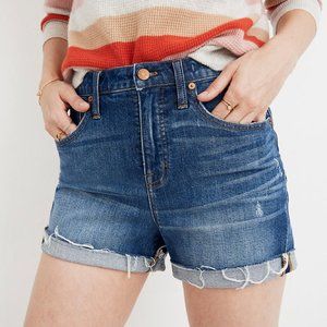 Madewell High-Rise Denim Shorts